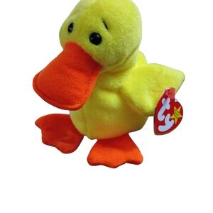 Vintage Ty Beanie Baby - Quackers